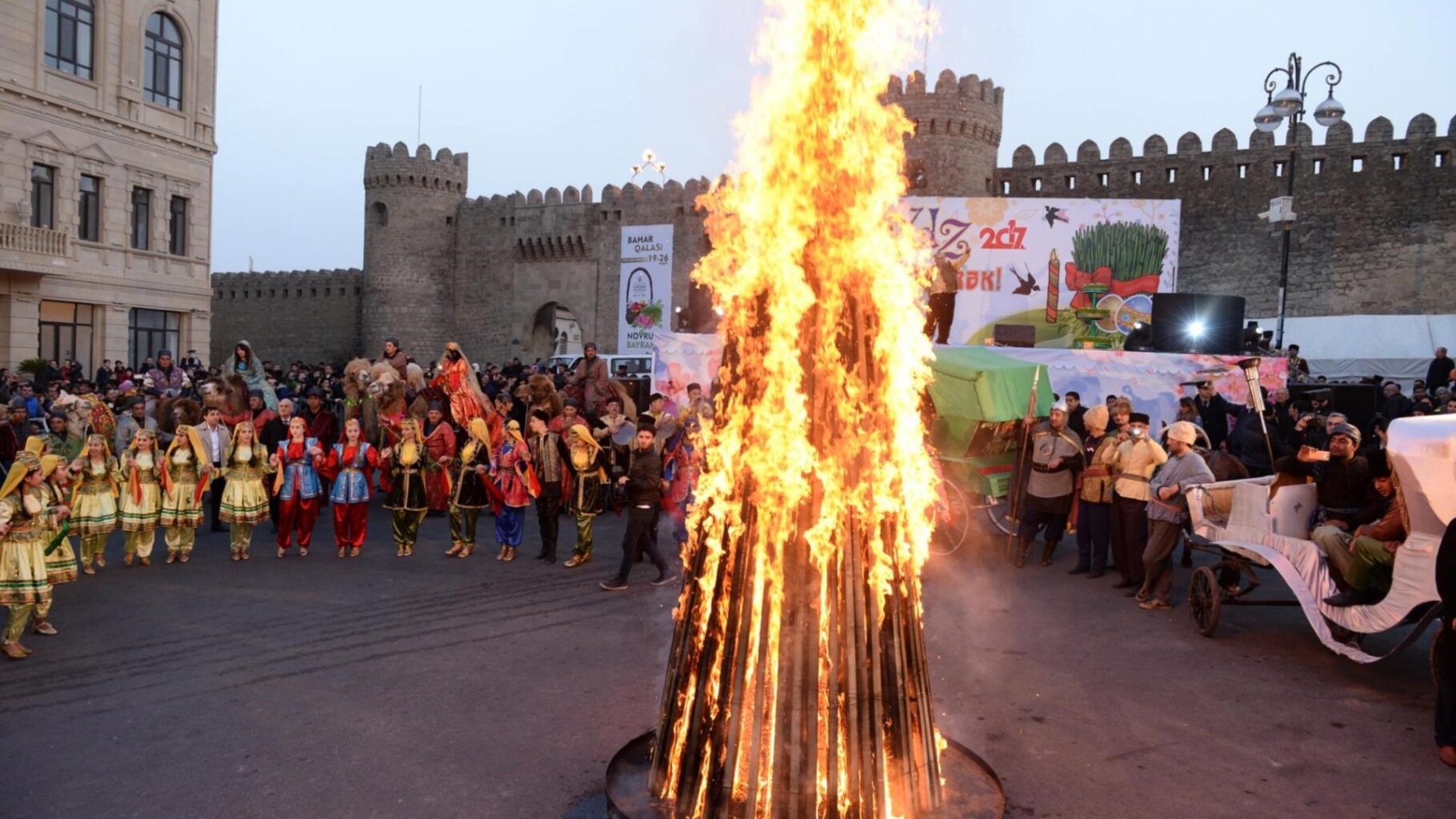 Azerbaijani people celebrate Novruz Bayrami