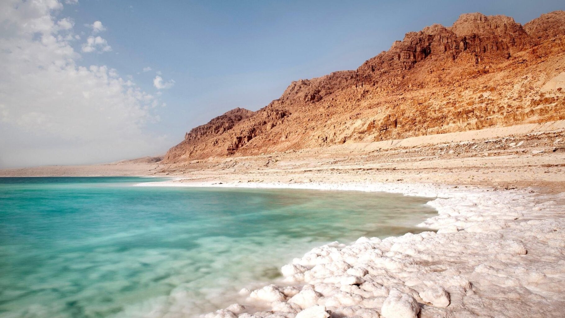 Dead Sea shore