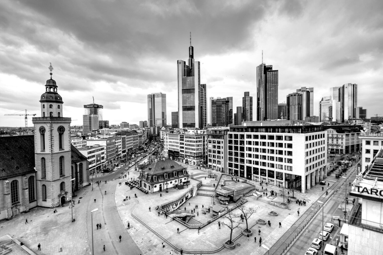Frankfurt am Main skyline during daytime