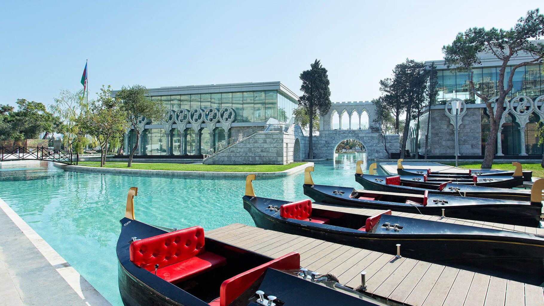 Little Venice of capital of Azerbaijan